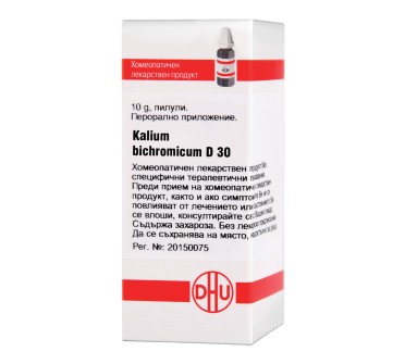 KALIUM BICHROMICUM D30 10g